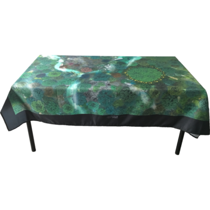 Dnd tablecloth for your games - Table cover with different grid layouts for pen and paper games - Great battle mat alternative